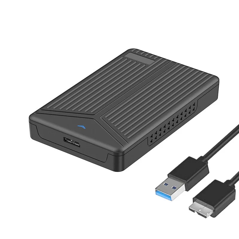 2.5-Inch SATA HDD/SSD Enclosure USB 3.0/3.1 — Tool-Free, Supports 6TB