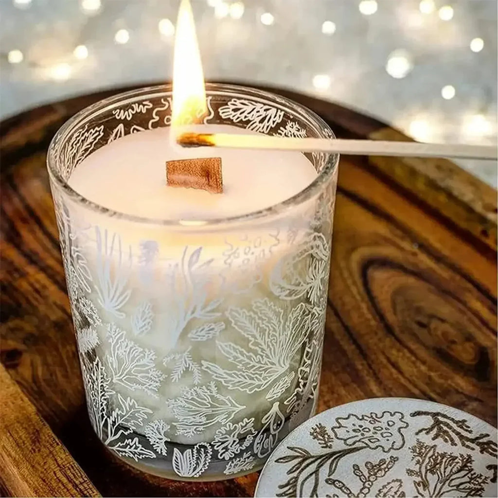 DIY Wooden Wick Candle Kit – Soy & Paraffin Wax Aromatherapy Candle Making Guide