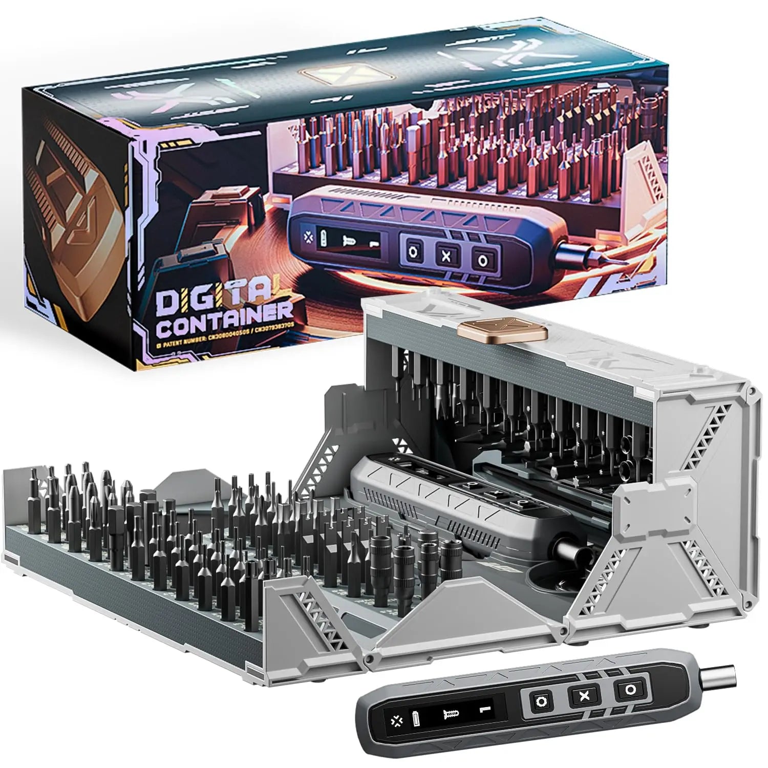 180-in-1 Electric Precision Screwdriver Set – Mini Cordless Repair Kit for Phones, Cameras, Laptops & Electronics