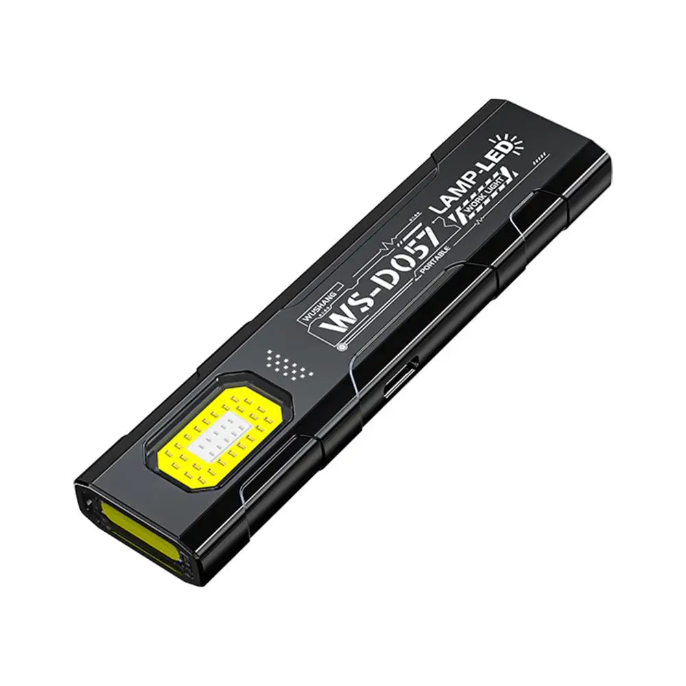Mini Keychain LED Flashlight — USB-C Rechargeable, Magnetic, Waterproof