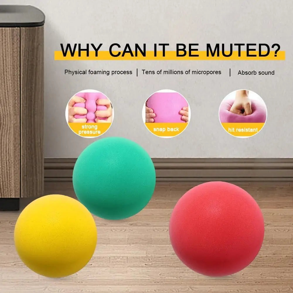 Silent Foam Basketball for Kids — Low-Noise Indoor Training Ball