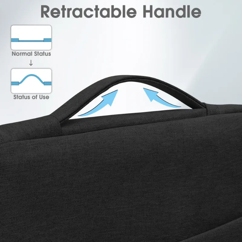 Waterproof Laptop Sleeve 11–16 Inch with Handle — Shockproof