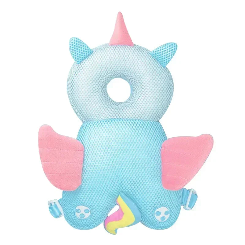 1-3T Toddler Baby Head Protector Safety Cushion Back Pad Cartoon Angel Bee Anti-Fall Headrest