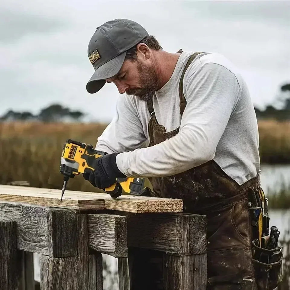 20V Cordless Brushless Impact Driver 205 N·m (151 ft·lb) Electric Screwdriver — Battery Powered