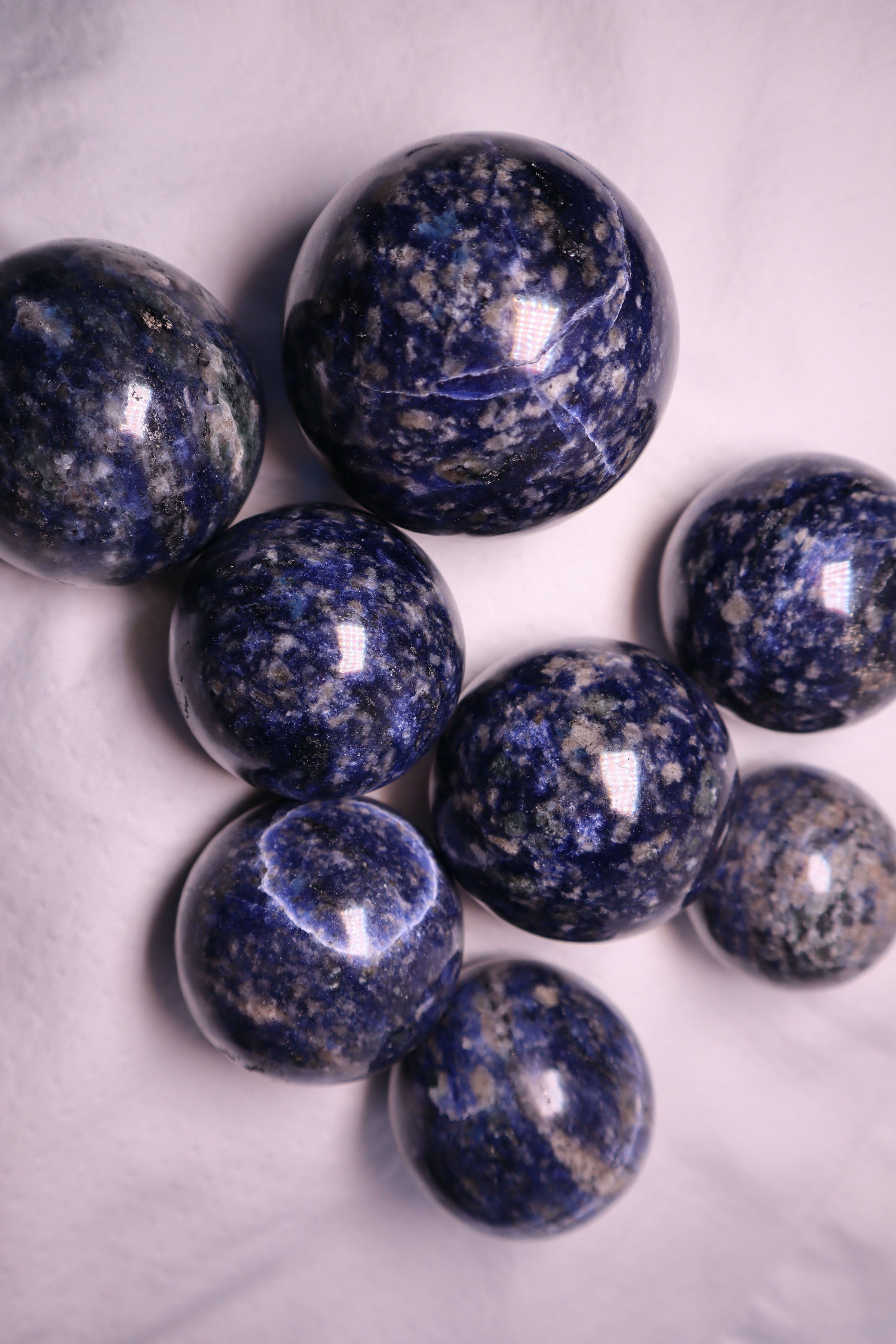 sodalite crystal sphere