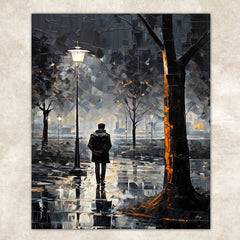 Canvas Print: "Solitary Reflection"