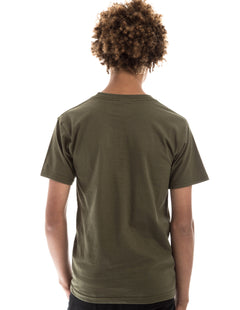 Retro Ring-Spun Crew Neck T-Shirt 2100