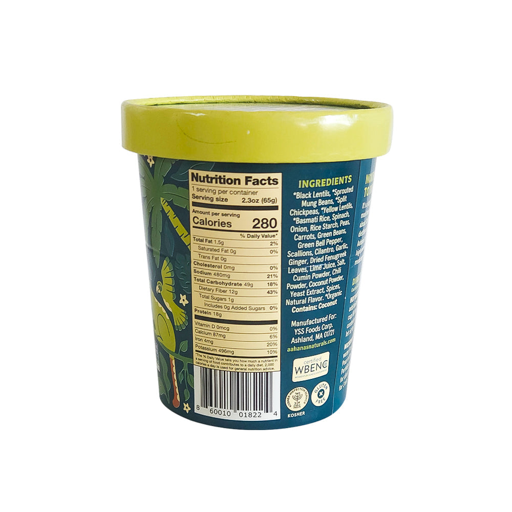 Spinach & Garlic -  Sprouted Power Bowl (6 Pack)