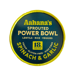 Spinach & Garlic -  Sprouted Power Bowl (6 Pack)
