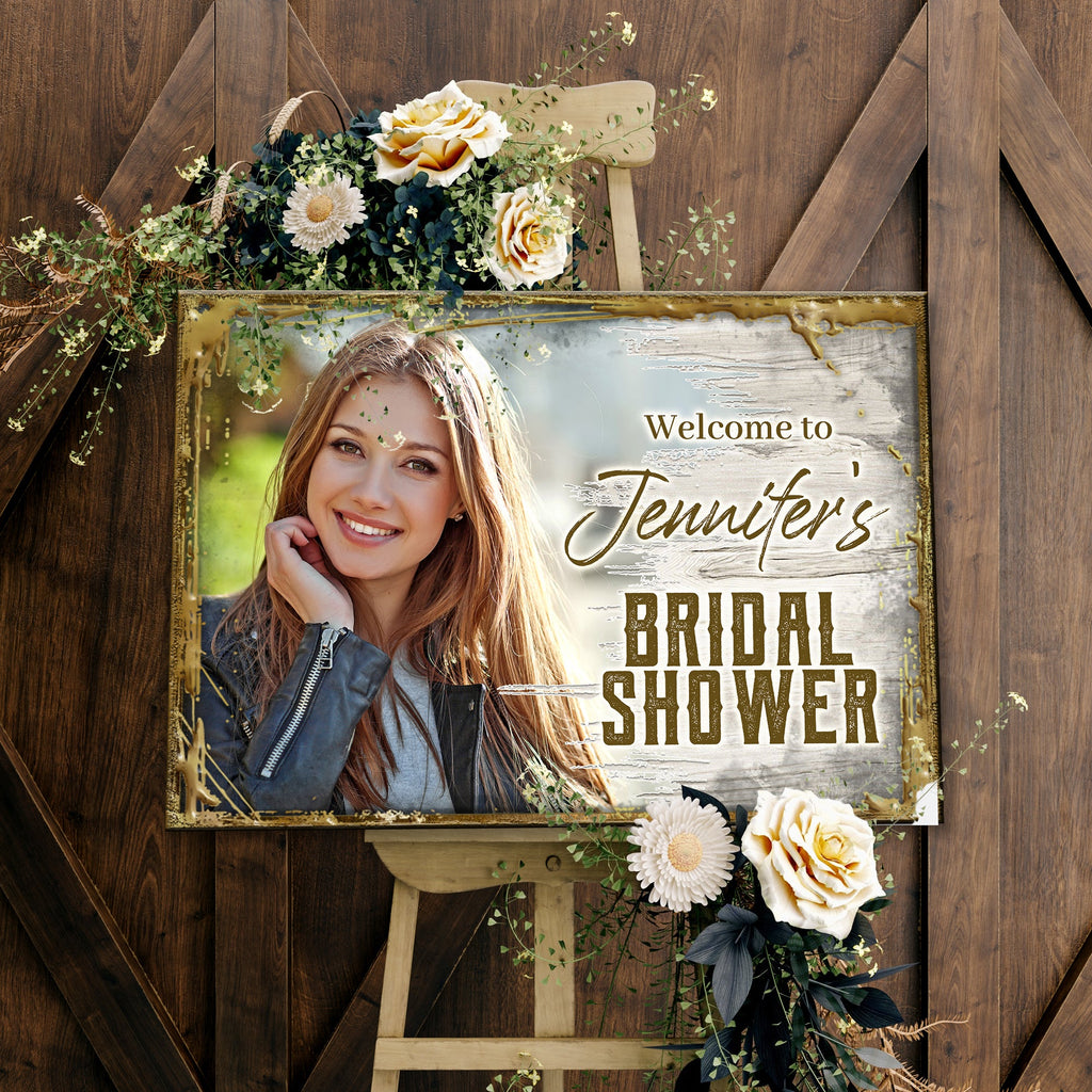 Welcome To The Bridal Shower Sign