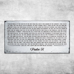Psalm 91 - Whoever Dwells In The Shelter Of The Most High Sign IV