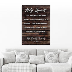 Holy Spirit You Are Welcome Here Sign