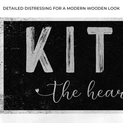 Kitchen Is The Heart Of The Home Sign III