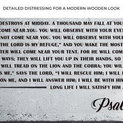Psalm 91 - Whoever Dwells In The Shelter Of The Most High Sign IV