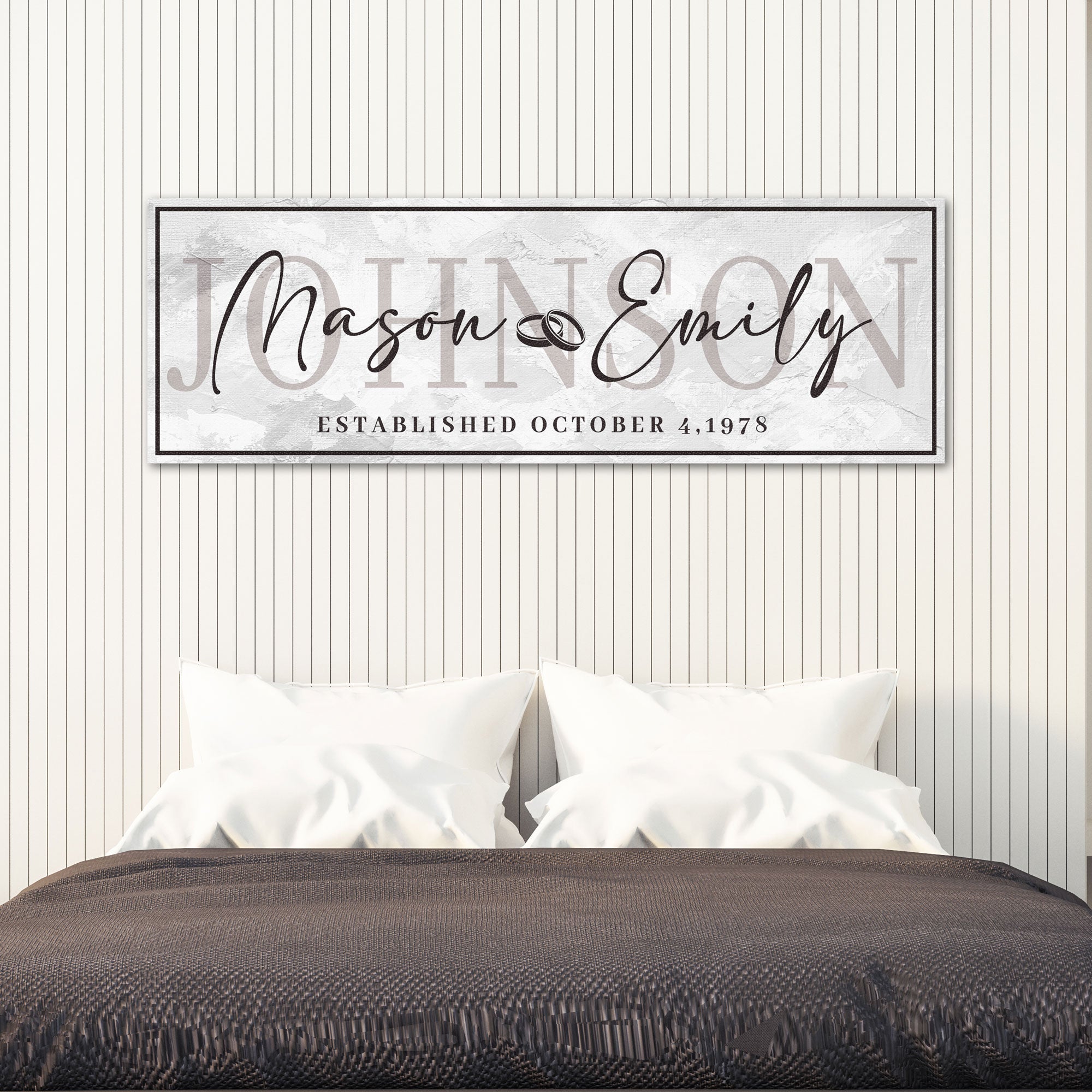 Last Name Wedding Gift Sign