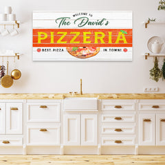 Best Pizza In Town Pizzeria Sign