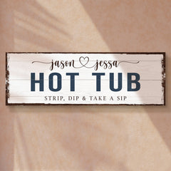 Hot Tub Sign