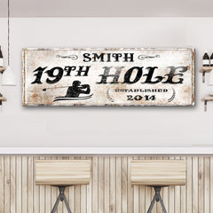 19th Hole Sign