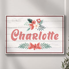 Flower Kids Room Sign
