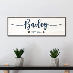 Pet Name Sign II