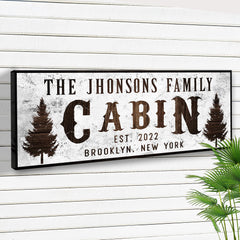 Family Cabin Sign II