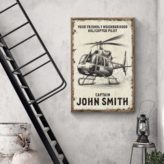 Helicopter Pilot Name Sign