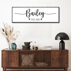 Pet Name Sign II