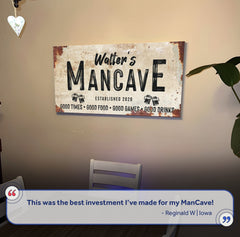 Good Times Man Cave Sign - LP1