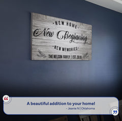 New Home Sign