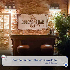 Beer Barrel Bar Sign II