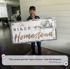 Homestead Sign IV