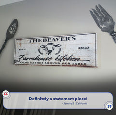 Farmhouse Kitchen Sign