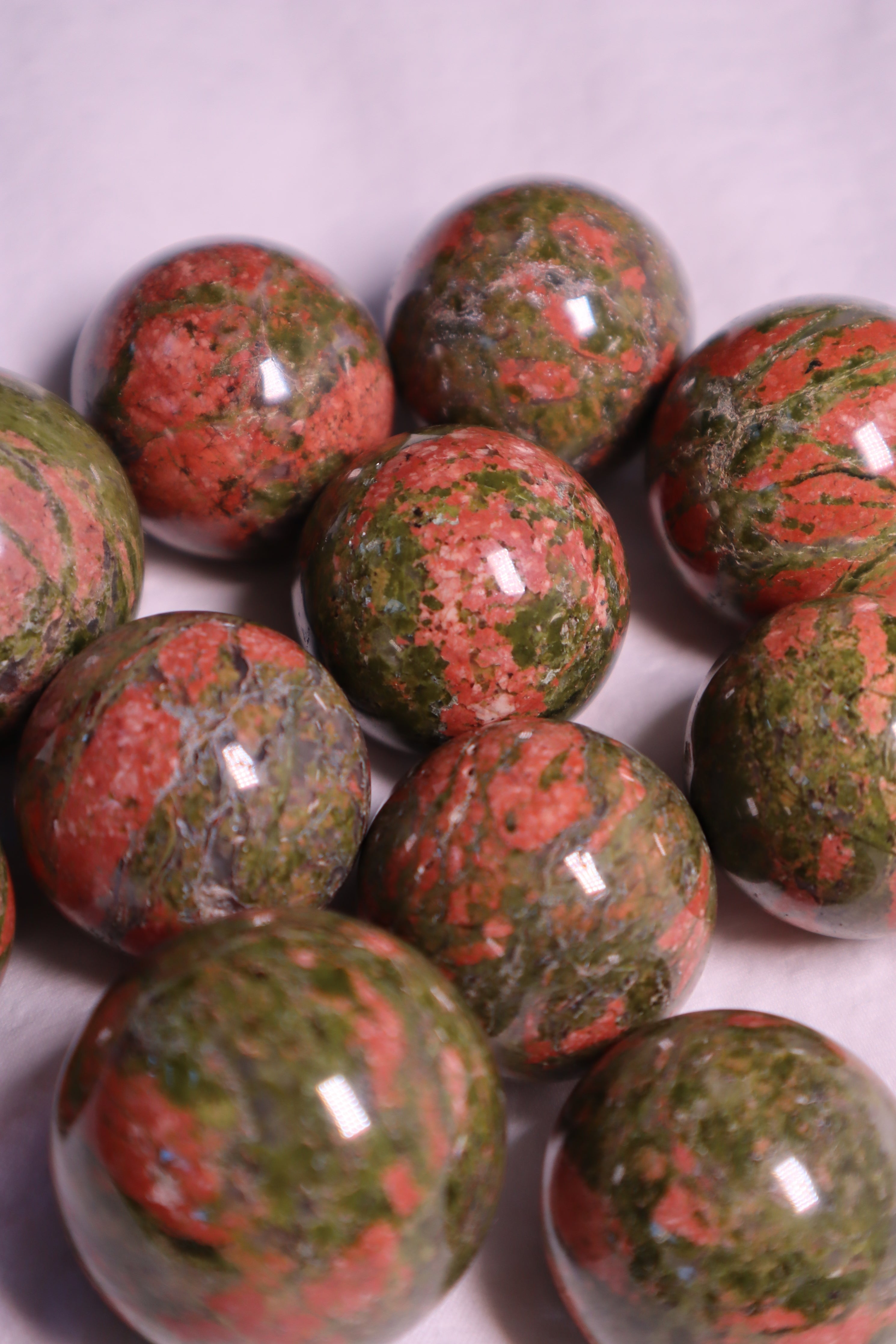 unakite crystal sphere