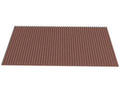 1 Inch Acoustic Foam Wedge Style Panels - 13 Color Options