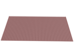 1 Inch Acoustic Foam Wedge Style Panels - 13 Color Options
