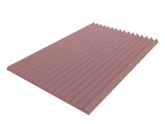 3 Inch Acoustic Foam Wedge Style Panels - 13 Color Options
