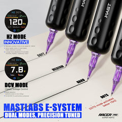 Dragonhawk Wireless Tattoo Pen Machine 4.2MM Strokes Length | Mast Racer Pro