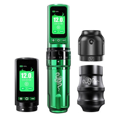 Tattoo Kit | Dragonhawk Fold Pro Year of Snake Edition Tattoo Machine Pen Wireless Professional Bundle