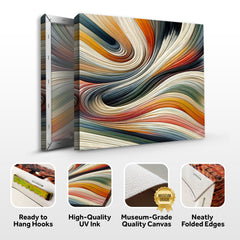 Canvas Print: "Spectral Swirl"