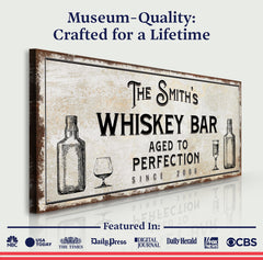 Whiskey Bar Sign III