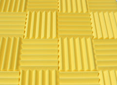 Easy Mount Acoustic Foam Kit - 12x12x2" Acoustic Foam Panels With Adhesive - Wedge Style - 4 Pack