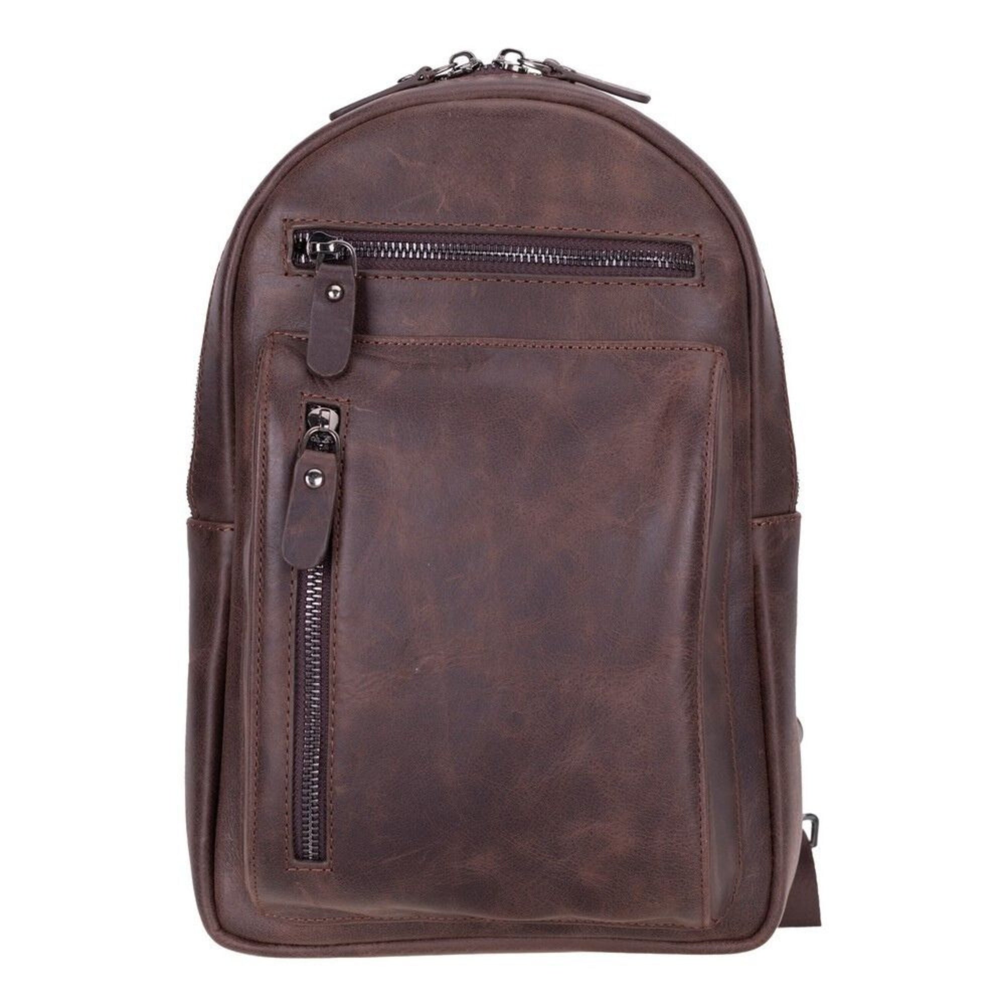 Athens Unisex Leather Cross Bag