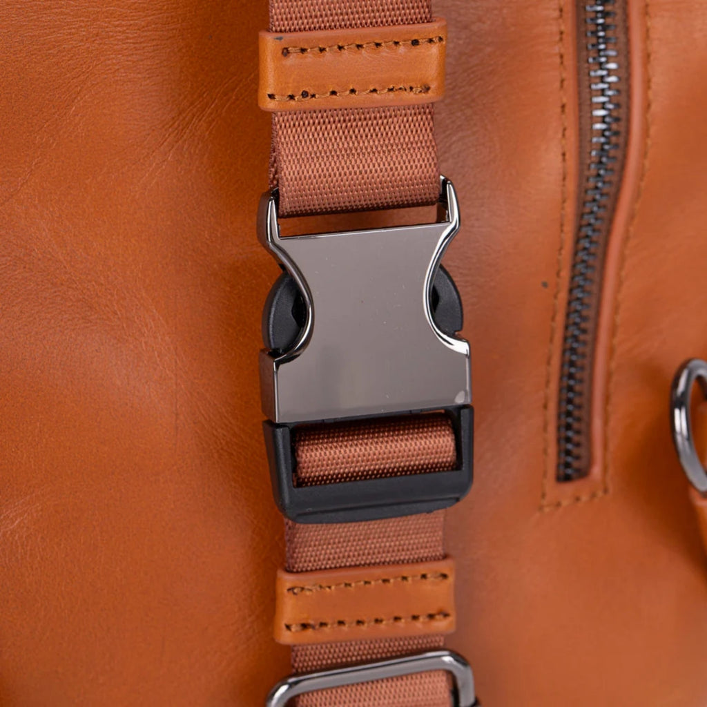 Athens Unisex Leather Cross Bag