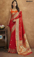 Authentic Paithani Silk Saree with Beautiful Colors