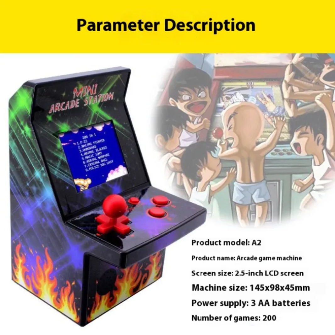 Mini Handheld Arcade Game Console