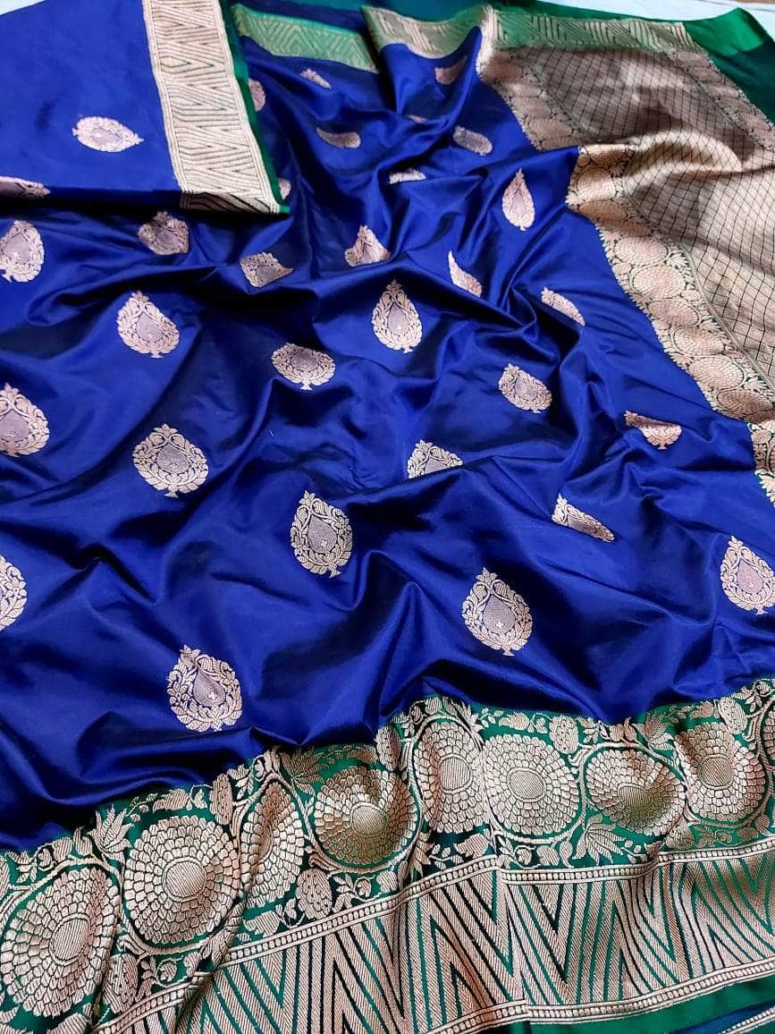 Banarasi Handloom Pure Katan Silk Saree