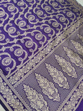 Banarasi Pure Katan Silk Saree Handwoven