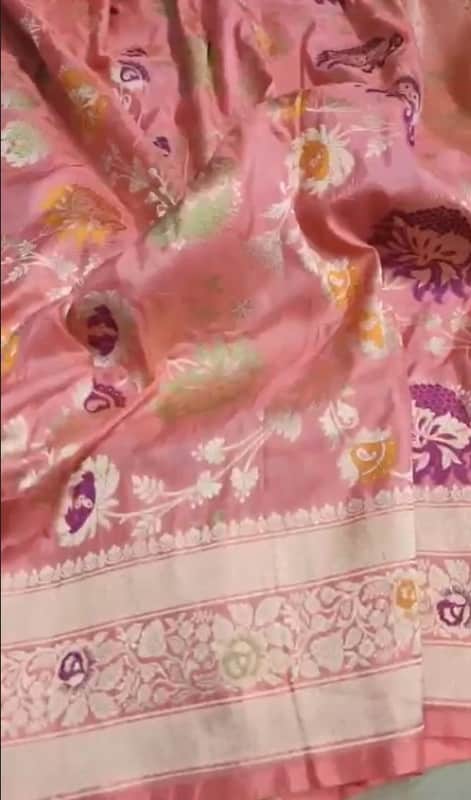 Beautiful Banarasi Pure Katan Silk Saree