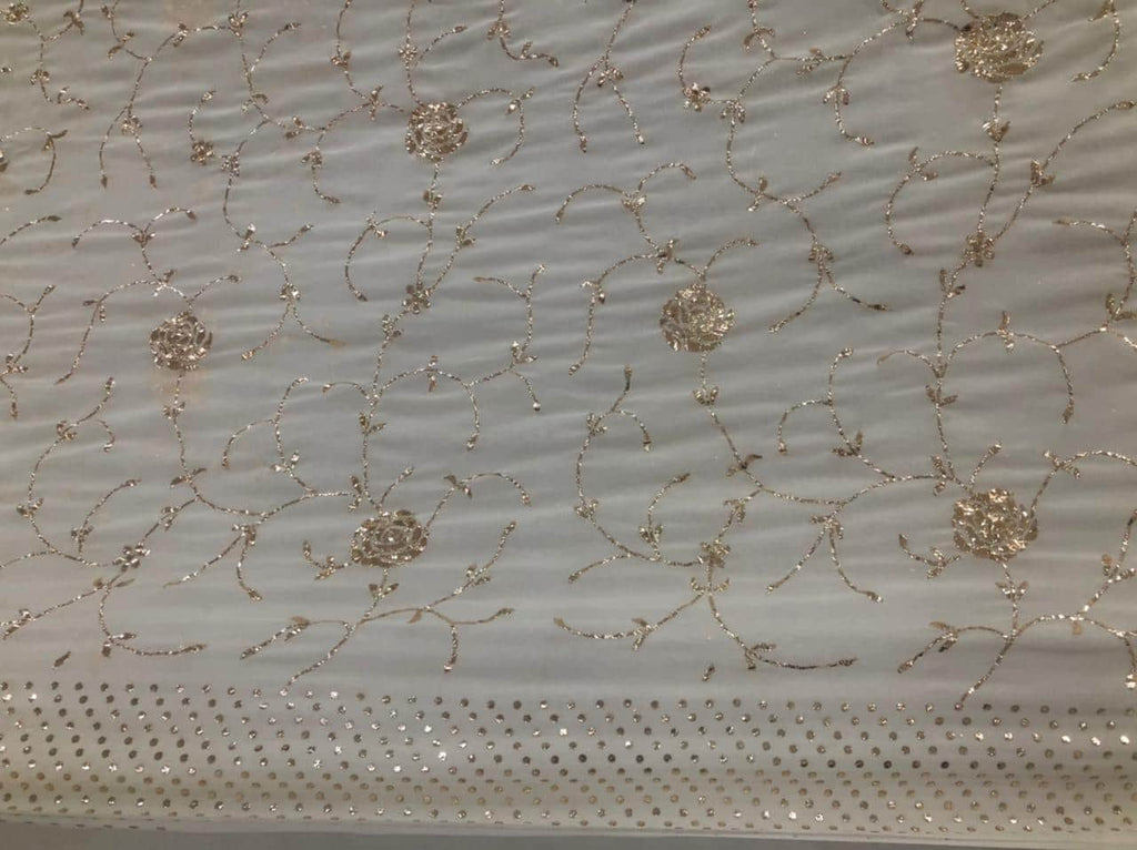 Beautiful Designer Custom Organza Saree