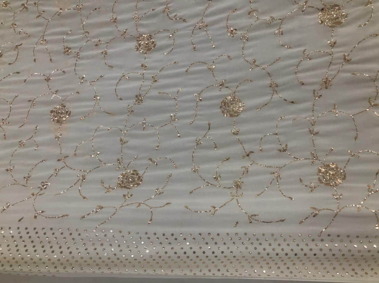 Beautiful Designer Custom Organza Saree